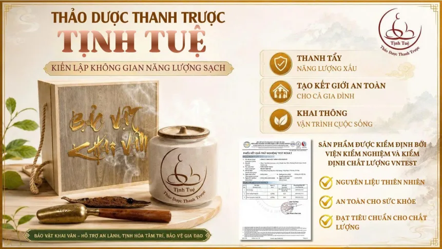 Thảo dược thanh trược Tịnh Tuệ