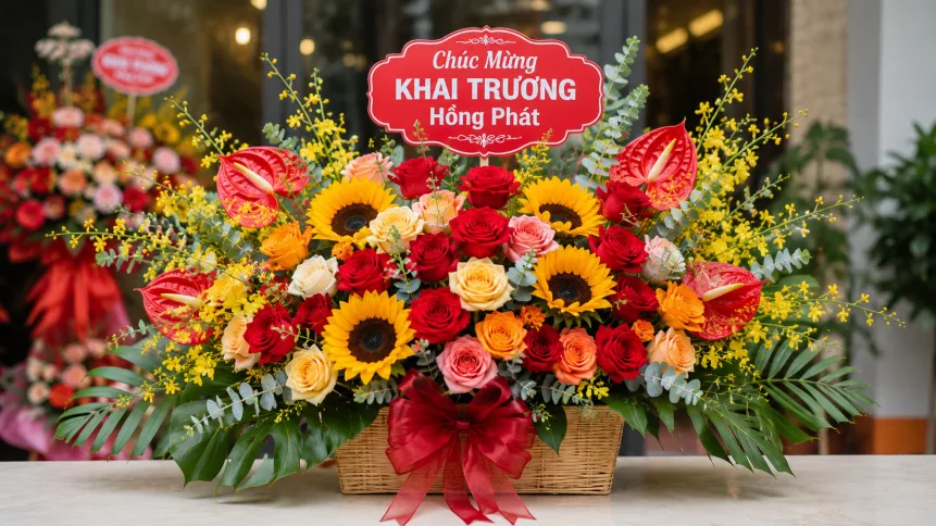 khai trương
